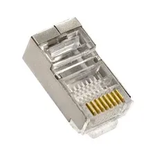 Коннектор RJ-45 EXEGATE PL45-C5-8P8C-SH-100 Cat5E EX293764RUS 100 штук