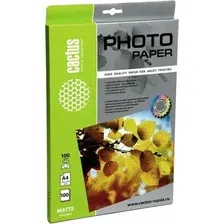 Фотобумага Cactus CS-MA4100100