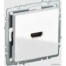 Розетка HDMI IEK Brite РHDMI-0-БрБ