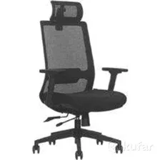 Офисное кресло SitUp Madrid LUX PL black (сетка Black/ткань Black)