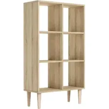Стеллаж Monofix Одос Вертикальный 6 секций (сонома)