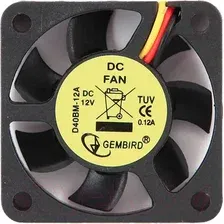 Вентилятор для корпуса Gembird/Cablexpert D40BM-12A