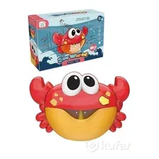 Игрушка для ванной Sima-Land Краб / 4346708 (музыкальная, пузыри)