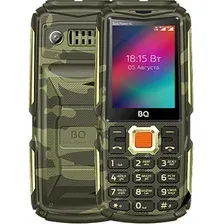 Мобильный телефон BQ 2410L Tank Power 4G (Camouflage/Gold)