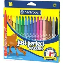 Фломастеры Centropen Just Perfect / 2510 1885 (18шт)