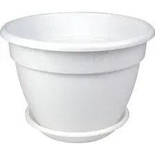 Вазон 5 Plast Антик D32 (10 л, белый)