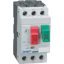 Автоматический выключатель пуска двигателя Chint NS2-25 20-25А (R) / 495085