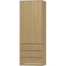 Шкаф распашной Mio Tesoro Варма Стор 80 222х80х57 (дуб скандинавский)