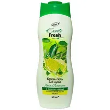 Крем-гель для душа ВИТЭКС Exotic fresh лайм и лемонграсс, 500 мл