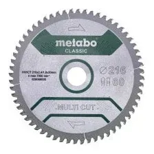 Пильный диск Metabo 628066000
