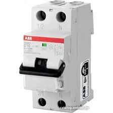 Дифференциальный автомат ABB DS201 C16 AC30 1P+N C 16A 30mA 6kA 2M 2CSR255080R1164
