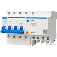 Дифференциальный автомат Chint NXBLE-63 4P C40 30мА AC 6кА (R) 982161