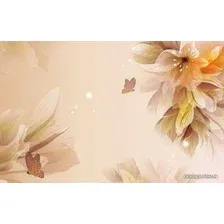 Виниловые обои Citydecor Цветочный декор 9 400x270