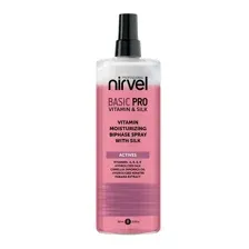 Спрей для волос Nirvel Basic PRO увлажняющий с витаминами и шелком 500мл