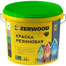 Краска Zerwood KR Резиновая (7кг, зеленый)