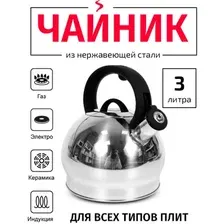 Чайник со свистком TimA WTK250