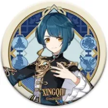 Значок miHoYo Liyue Harbour Character Can Badge Xingqiu GEN102