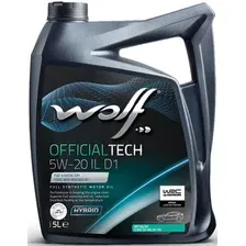 Моторное масло Wolf OfficialTech 5W-20 IL D1 5л