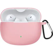 Чехол для наушников Bingo Silicone для Honor Choice Moecen Earbuds X5 (розовый)