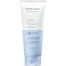 Пенка для умывания Missha Super Aqua Ultra Hyalron Foaming Cleanser