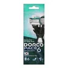 Станок для бритья Dorco Pace 6 одноразовый, мужской, 1 шт