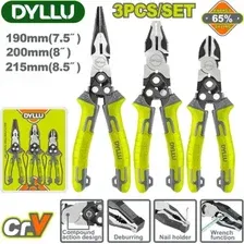 Набор пассатижей Dyllu DTPS0403 (3 предмета)