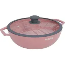 Жаровня Tesoro Florence Induction Total Pink TF6540tpi