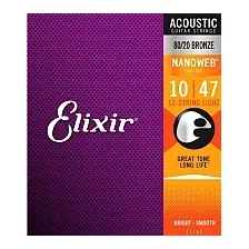 Струны для гитары Elixir Strings 11152 10-47