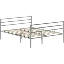 Кровать Домаклево Металика Г3+Г3 180х190 (серый)