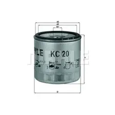 Топливный фильтр Mahle Knecht KC20