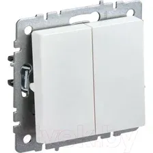 Выключатель IEK Brite BR-V22-0-10-K36 (жемчуг)