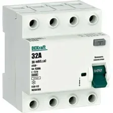 Устройство защитного отключения Schneider Electric DEKraft УЗО-03 14234DEK