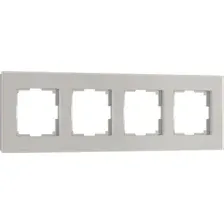Рамка Werkel Senso W0043117 (дымчатый/стекло Soft-Touch)