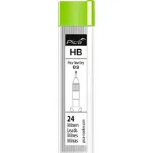 Грифели для строительного карандаша Pica Fine Dry / 7030 (серый)