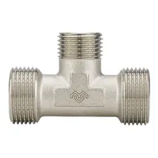 Тройник Varmega НР переходной 3/4" x 1/2" x 3/4", никелированный