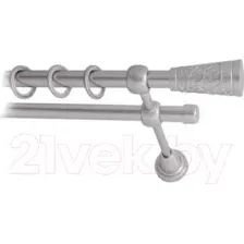 Карниз для штор Lm Decor Византия 066 2р гладкий (сатин, 3.6м)