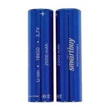 Аккумулятор SmartBuy 18650 2000 mAh 1 шт.