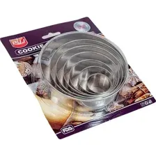 Набор форм для печенья S.G. Home Круги SG-CM-SC1 (7шт)