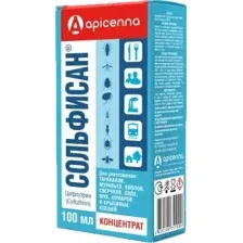 Концентрат от насекомых Apicenna Сольфисан бытовой (100мл)