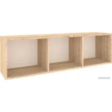 Полка Кортекс-мебель Бинго 120x35 (дуб сонома)