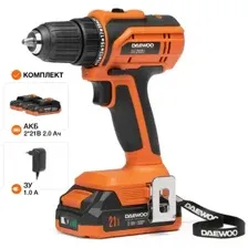 Дрель-шуруповерт Daewoo Power DAA 2122Li Set