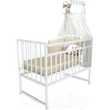 Детская кроватка VDK Magico Mini Кр1-02м (белый)