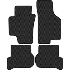 Комплект ковриков для авто Alicosta Volkswagen Golf Plus (хэтчбек 5 дв / Mk5) 2004 - 2014 (черный, ромб)