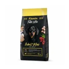 Корм Fitmin для взрослых собак мелких пород, dog For Life Adult Mini, 12 кг