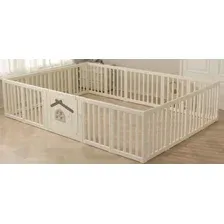 Игровой манеж UNIX kids Classic Tree House 200х280 Camel