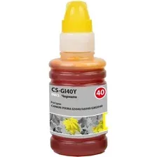 Чернила CACTUS CS-GI40Y (аналог Canon GI-40Y)