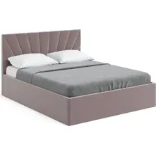 Двуспальная кровать Mio Tesoro Шайн 140x200 (Velutto 22)