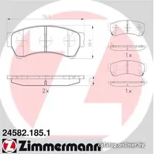 Тормозные колодки Zimmermann 245821851