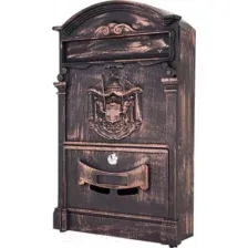 Почтовый ящик Аллюр №4010В (старая медь)