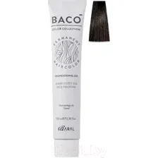 Крем-краска для волос Kaaral Baco 4.00 (каштановый интенсивный)